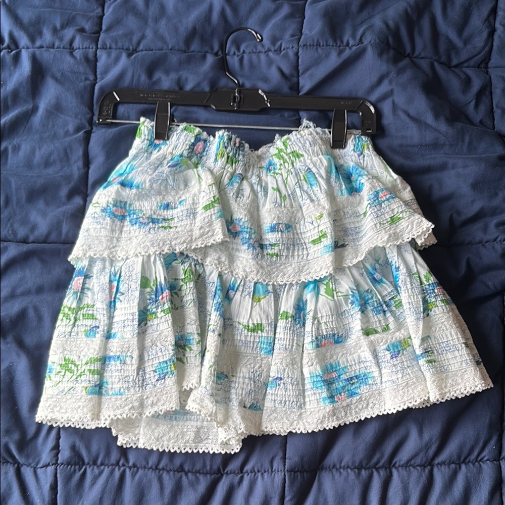 LoveShackFancy Mini Skirt